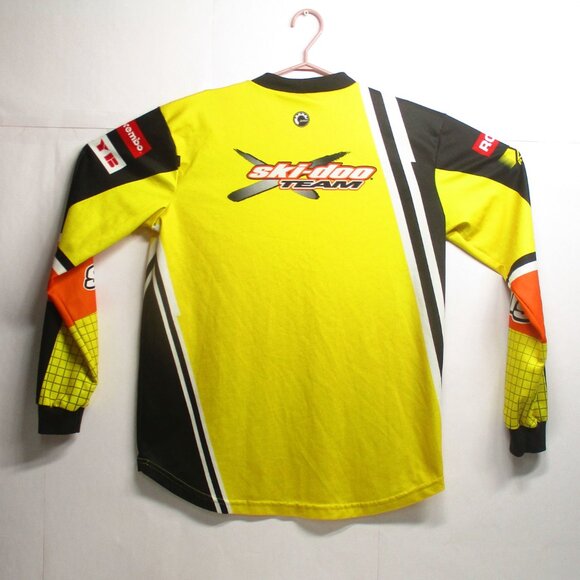 SKI-DOO X Team Racing Bombadier Long Sleeve Jersey Size Small - Picture 3 of 7